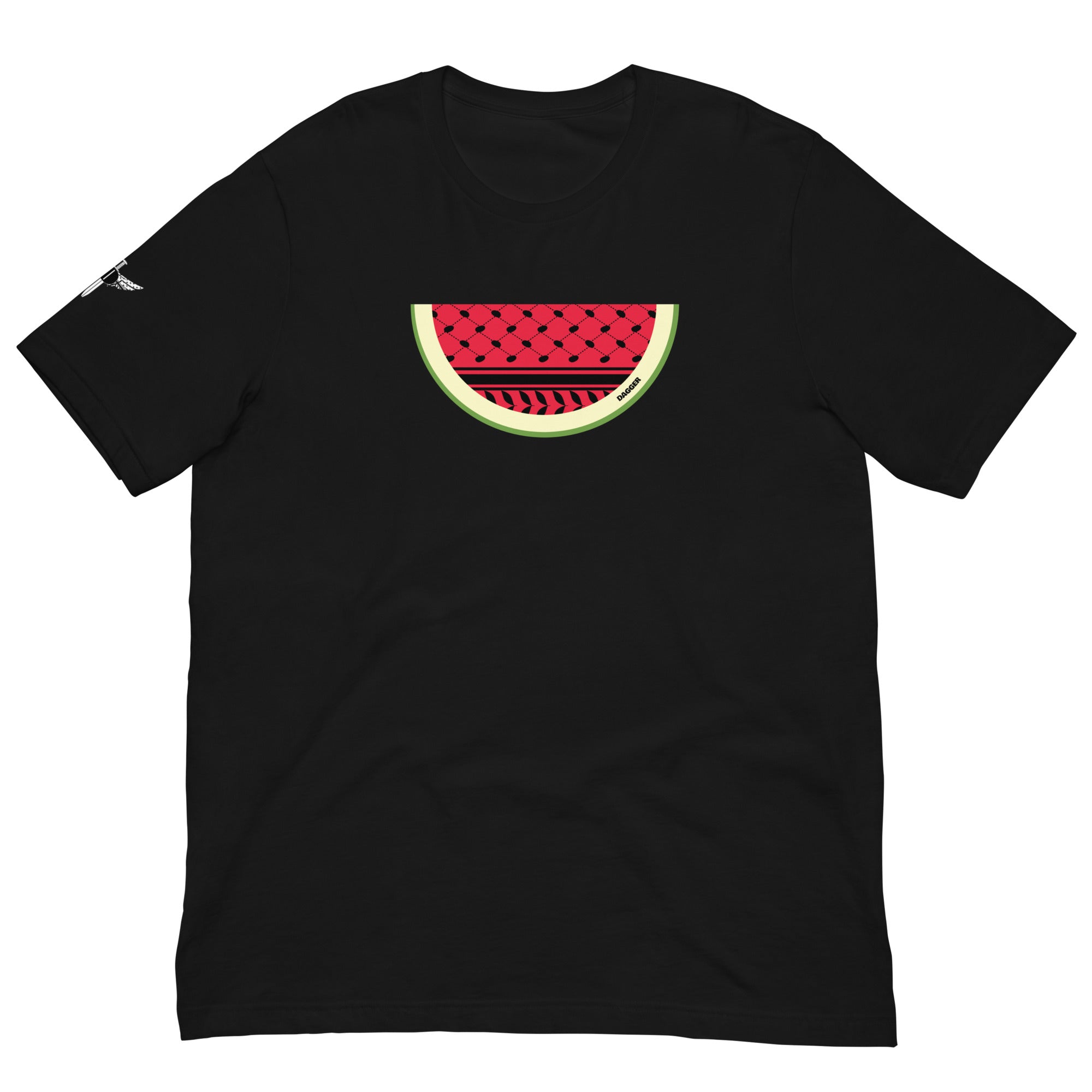 Keffiyeh Melon Unisex T-shirt – Dagger Clothing