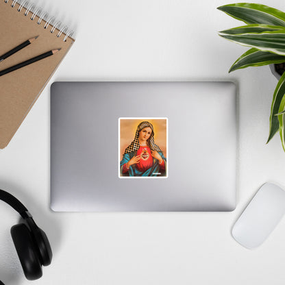 Virgin Mary Mild Bubble-free stickers