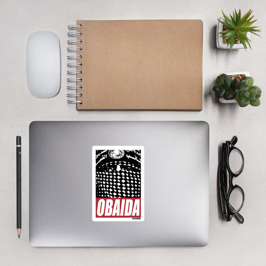 Obey Obaida Bubble-free stickers