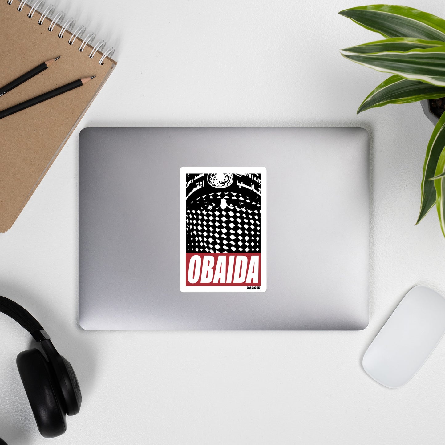 Obey Obaida Bubble-free stickers