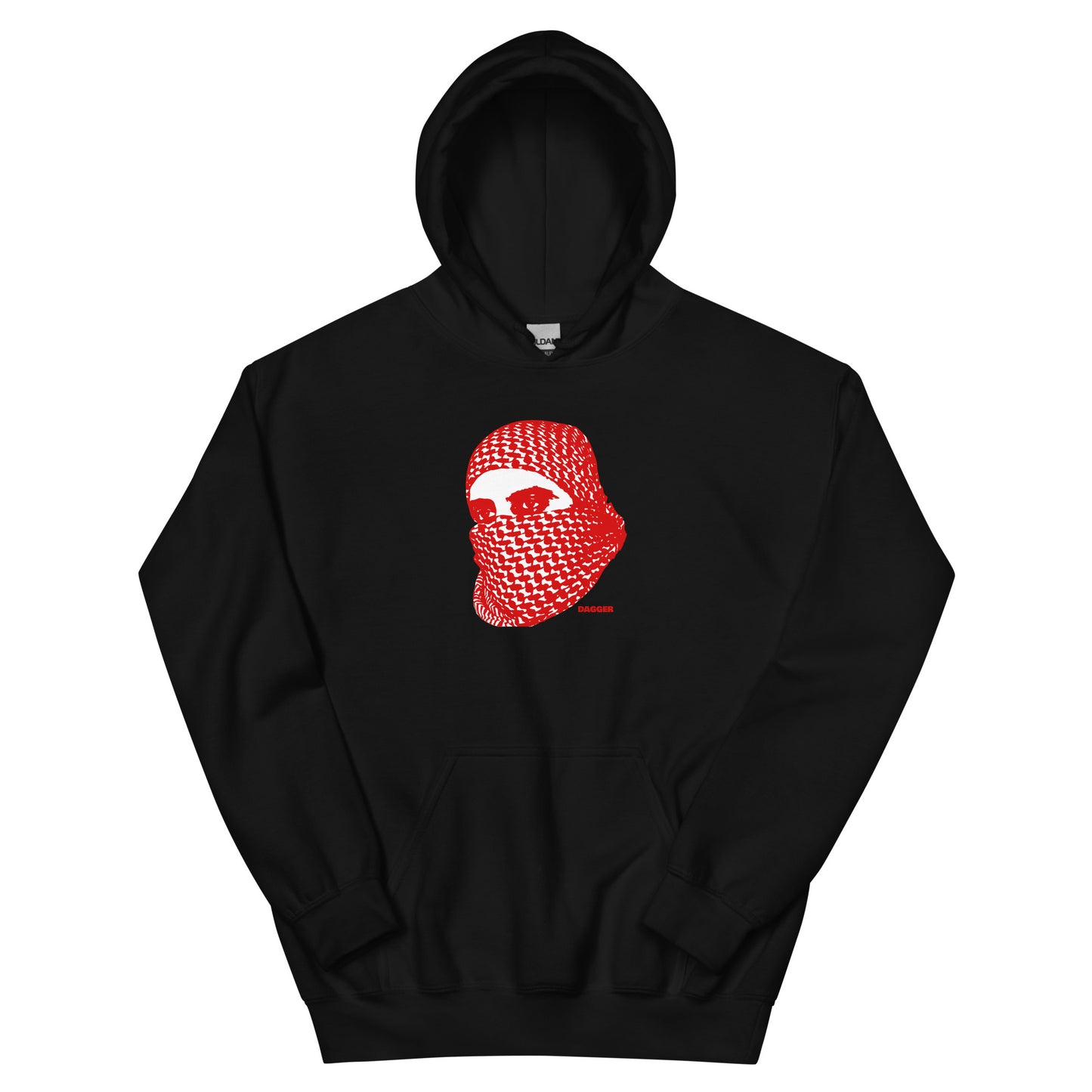 K- Face Red Unisex Hoodie