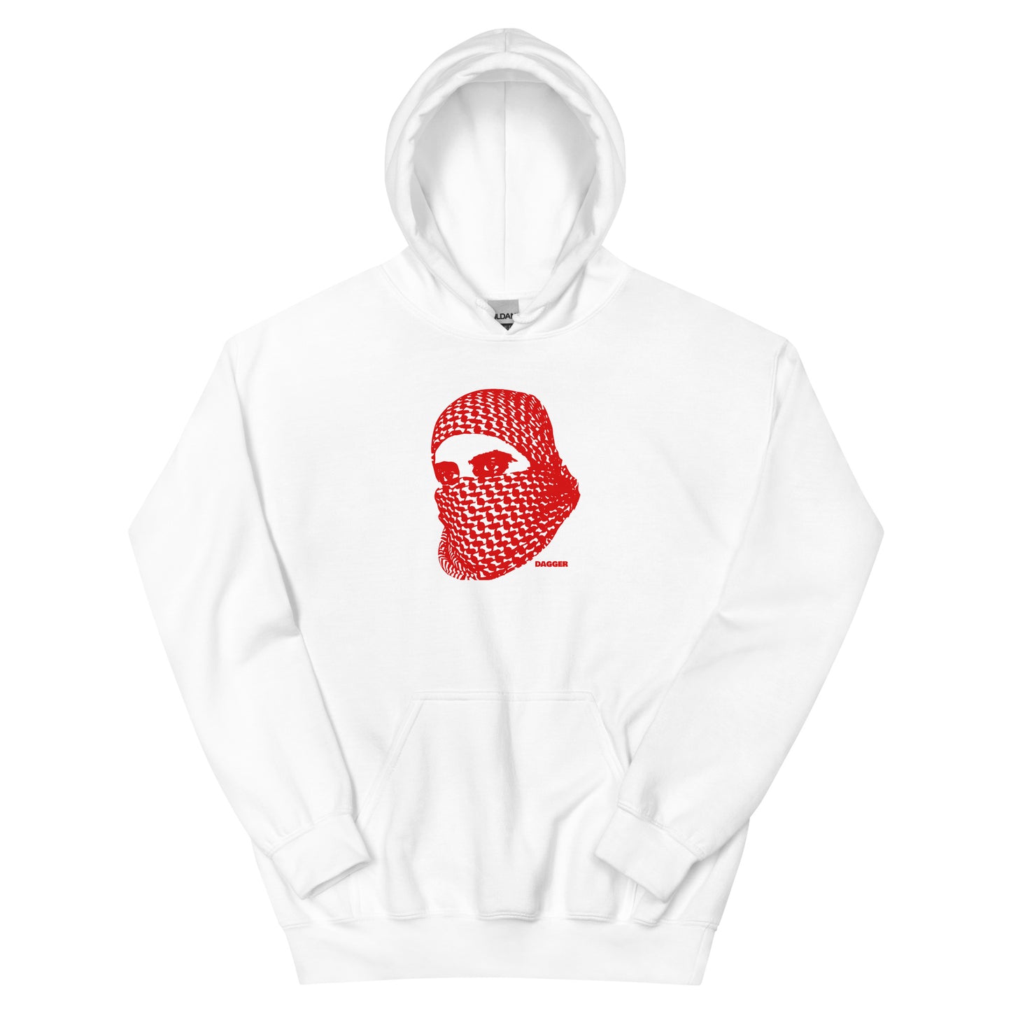 K- Face Red Unisex Hoodie