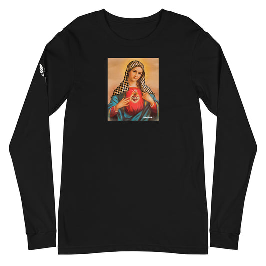 Virgin Mary (Mild) Unisex Long Sleeve Tee