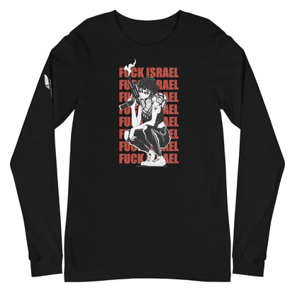 Fuck Israel Unisex Long Sleeve Tee