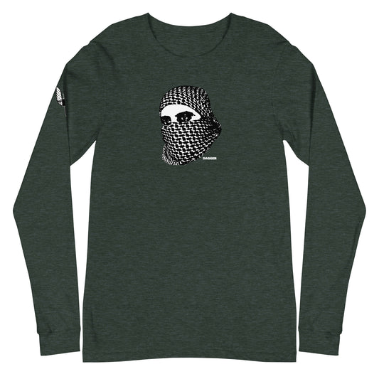 K -Face Unisex Long Sleeve Tee