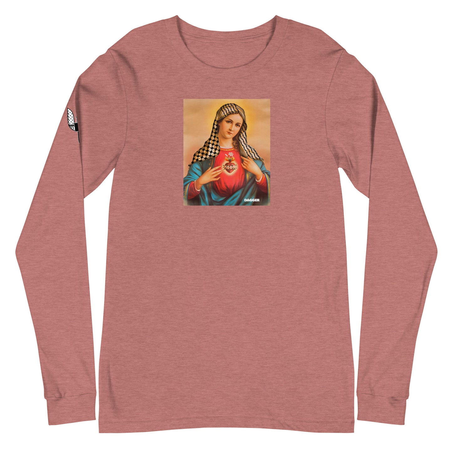 Virgin Mary (Mild) Unisex Long Sleeve Tee