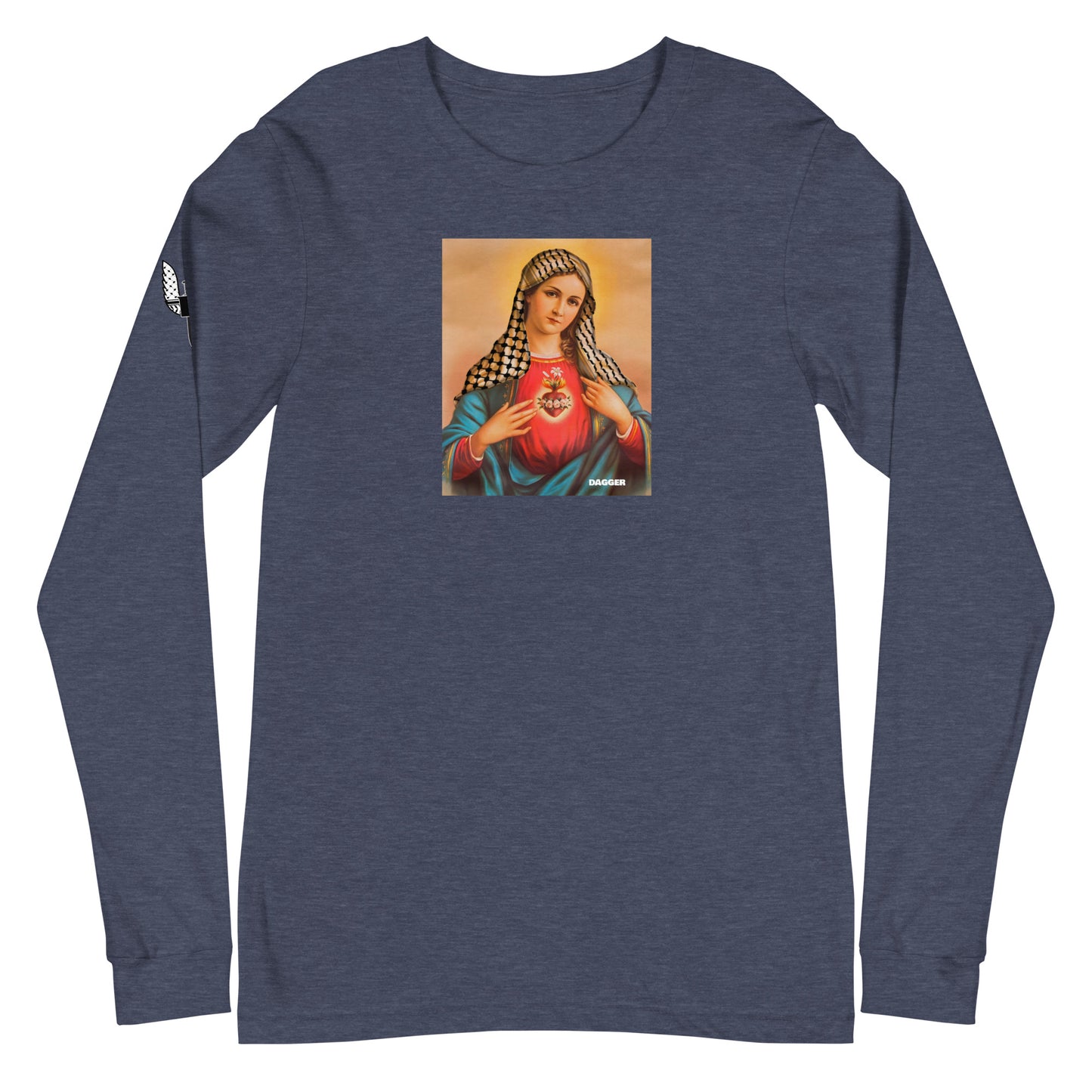 Virgin Mary (Mild) Unisex Long Sleeve Tee