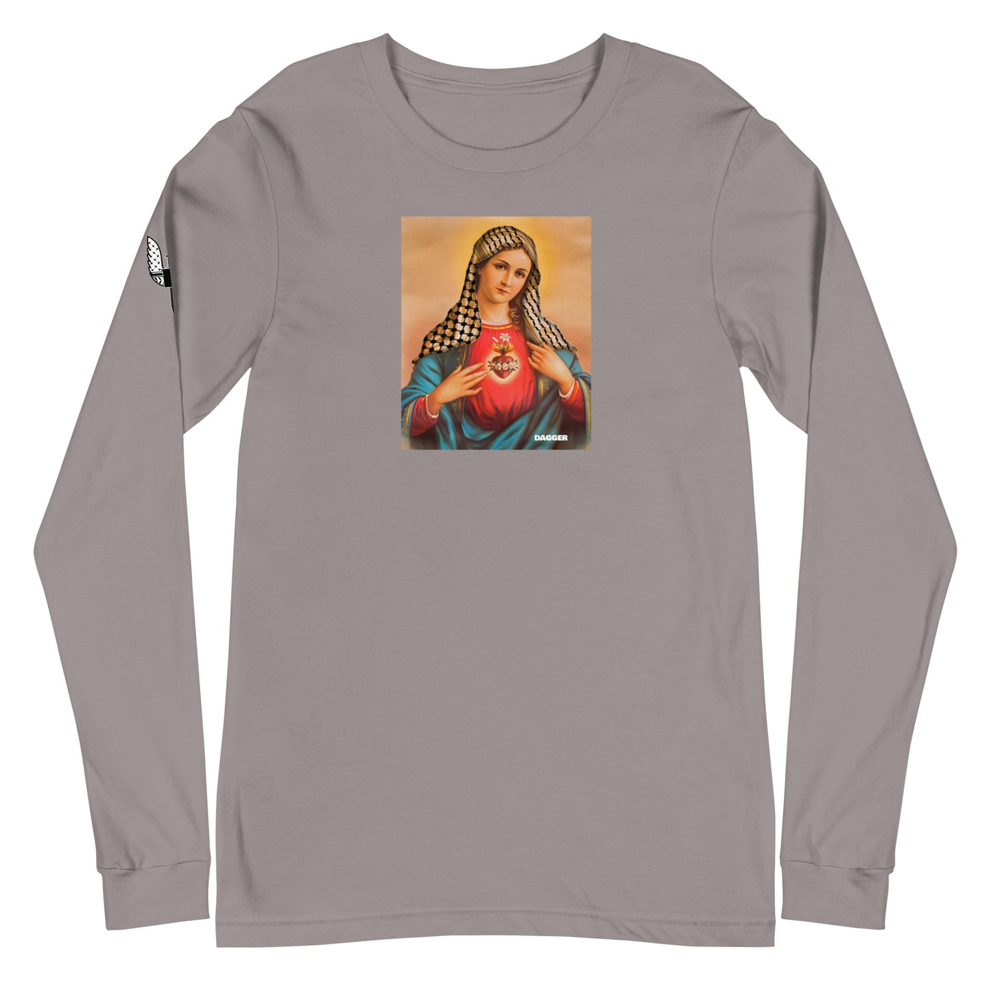 Virgin Mary (Mild) Unisex Long Sleeve Tee