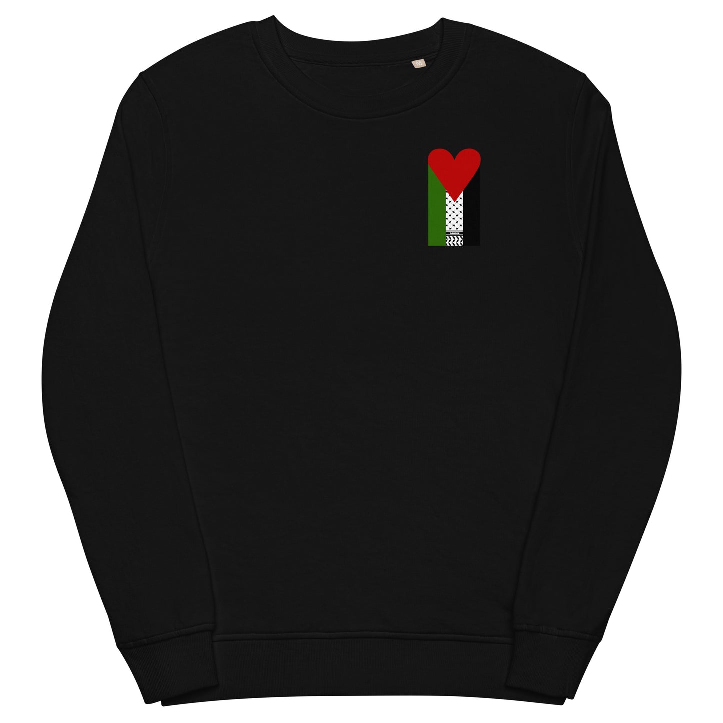 Pali-Heart Unisex organic sweatshirt