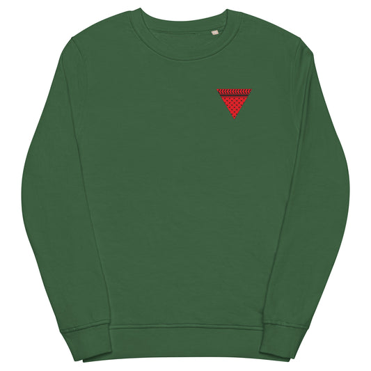 K Triangle 2 Unisex organic sweatshirt