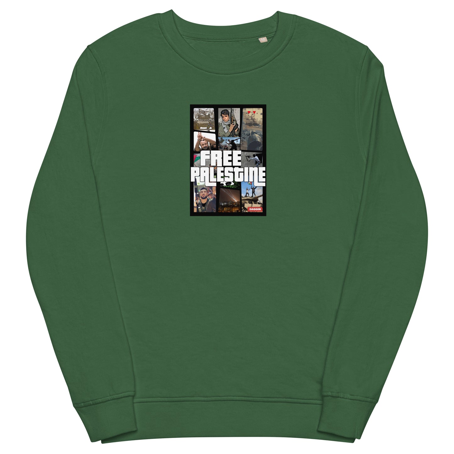 Free P GTA Unisex organic sweatshirt