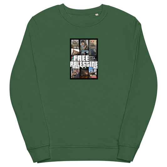 Free P GTA Unisex organic sweatshirt