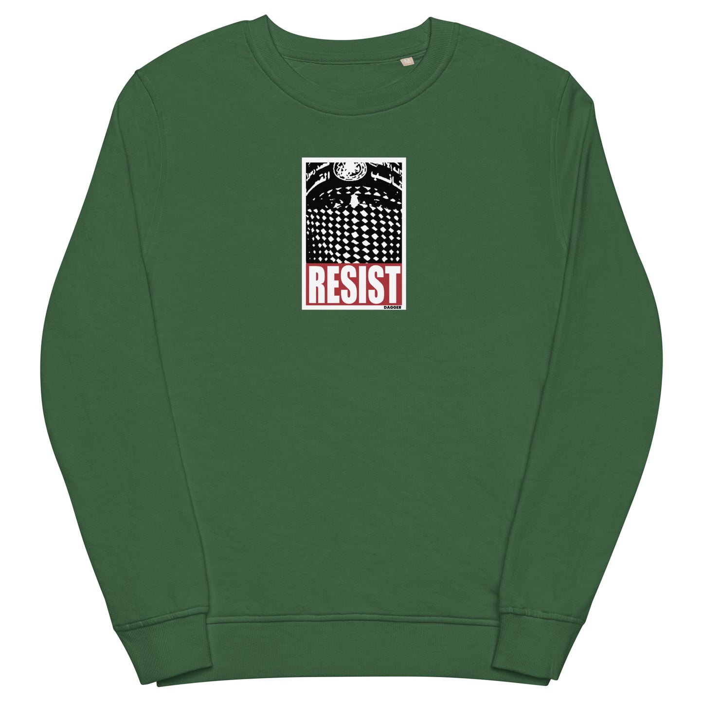 RESIST Unisex organic sweatshirt