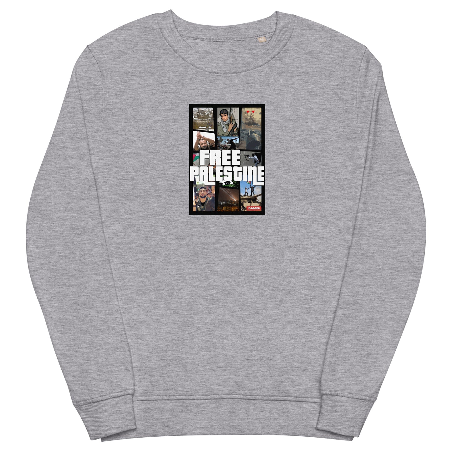 Free P GTA Unisex organic sweatshirt