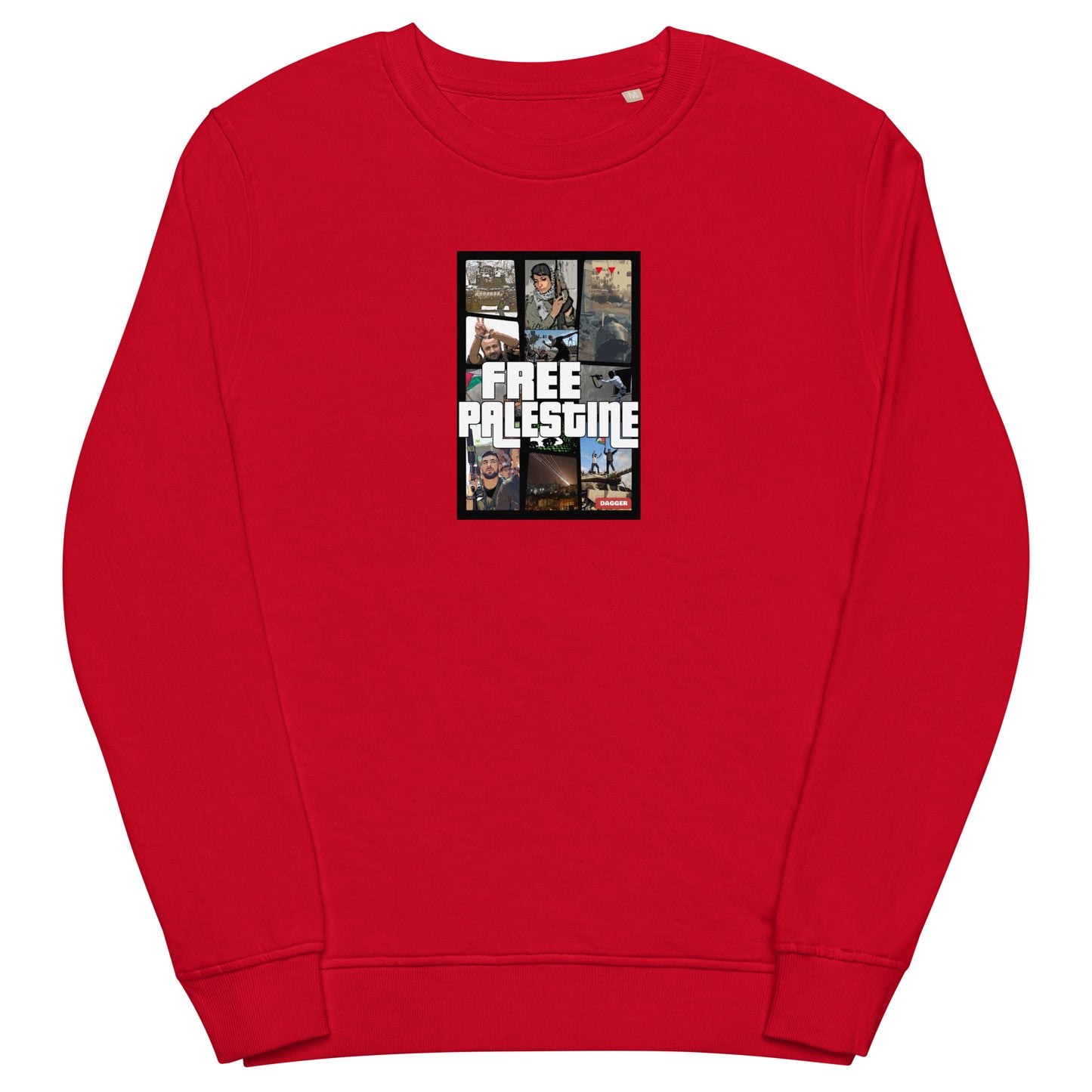 Free P GTA Unisex organic sweatshirt