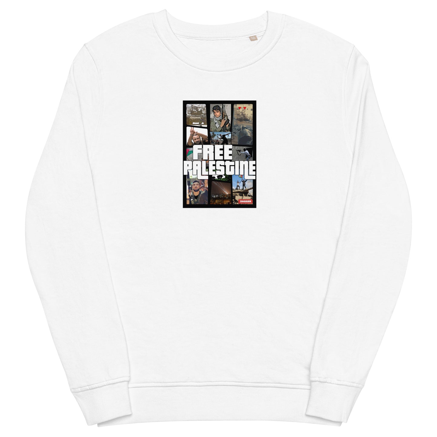 Free P GTA Unisex organic sweatshirt