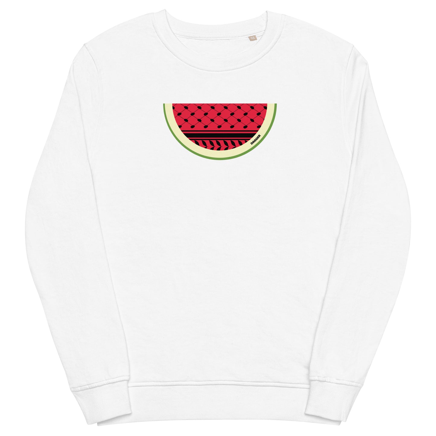 K-Melon Unisex organic sweatshirt