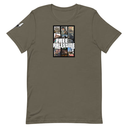 Free Palestine GTA Unisex t-shirt