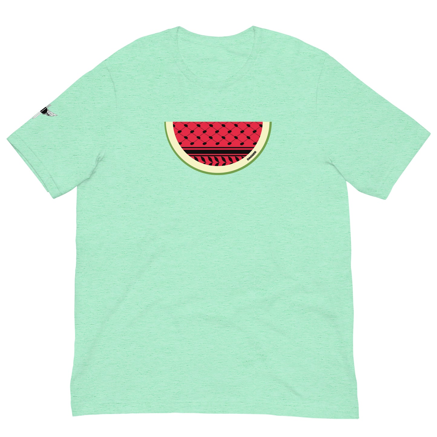 Keffiyeh Melon Unisex t-shirt