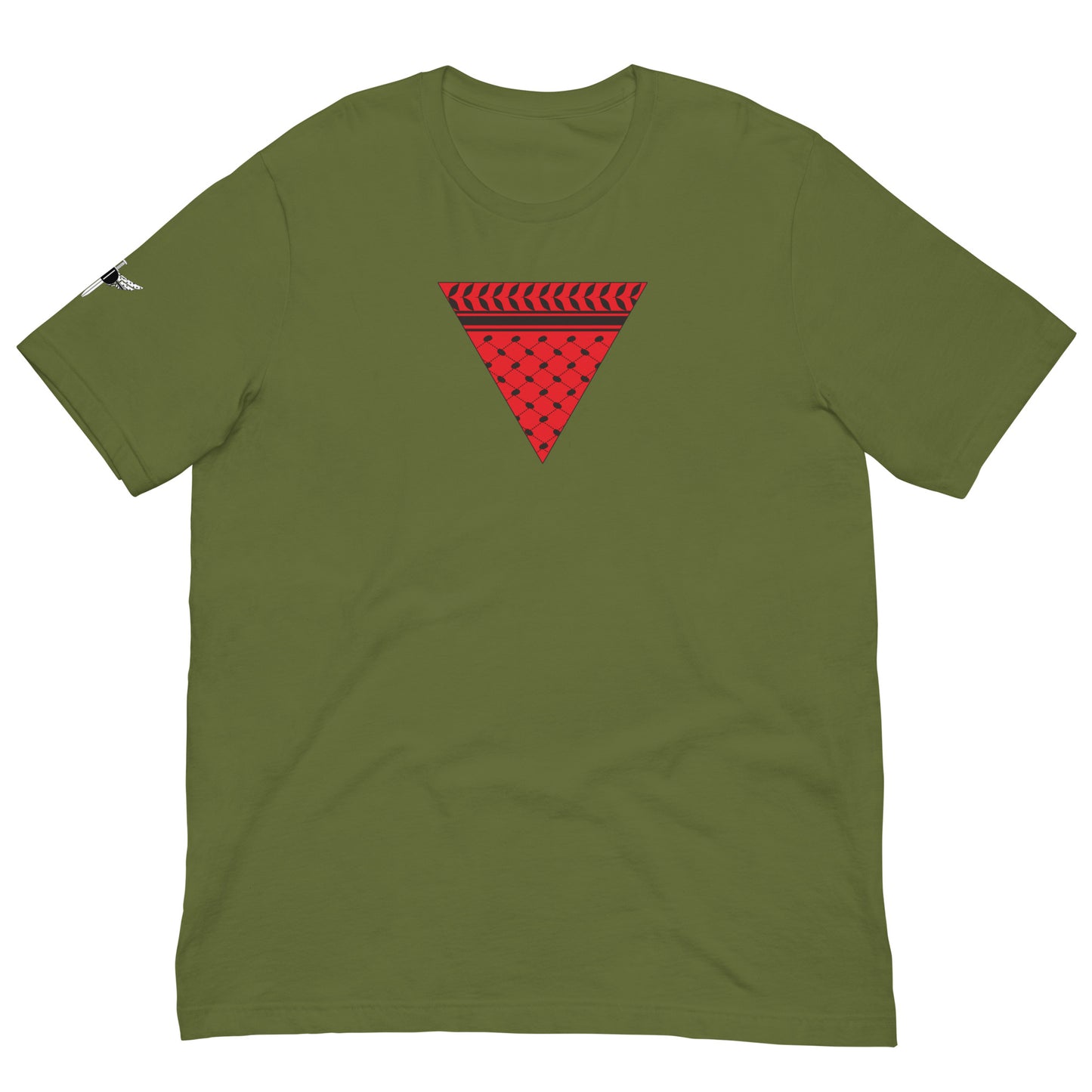 Keffiyeh Triangle Unisex t-shirt