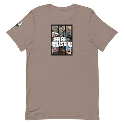 Free Palestine GTA Unisex t-shirt