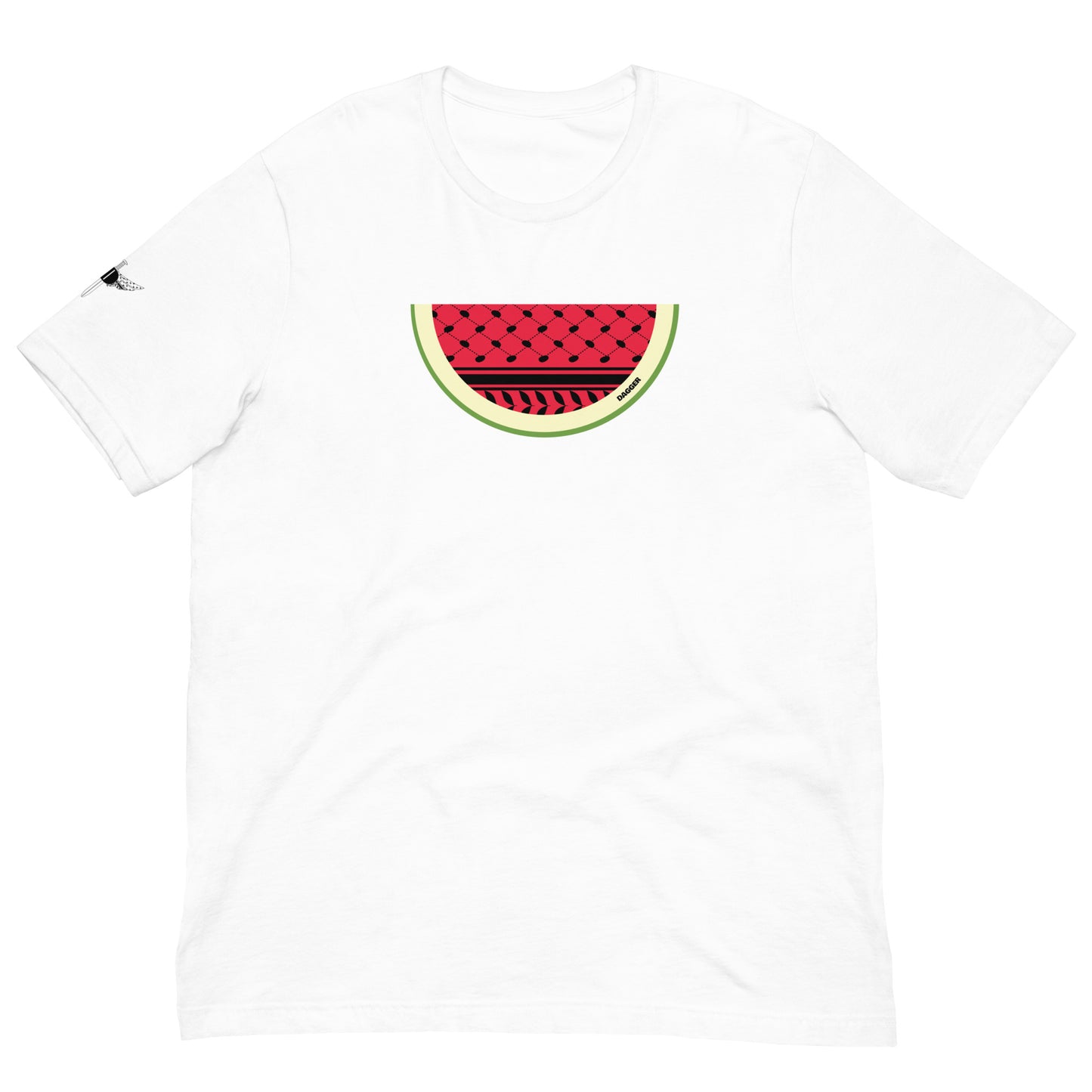 Keffiyeh Melon Unisex t-shirt