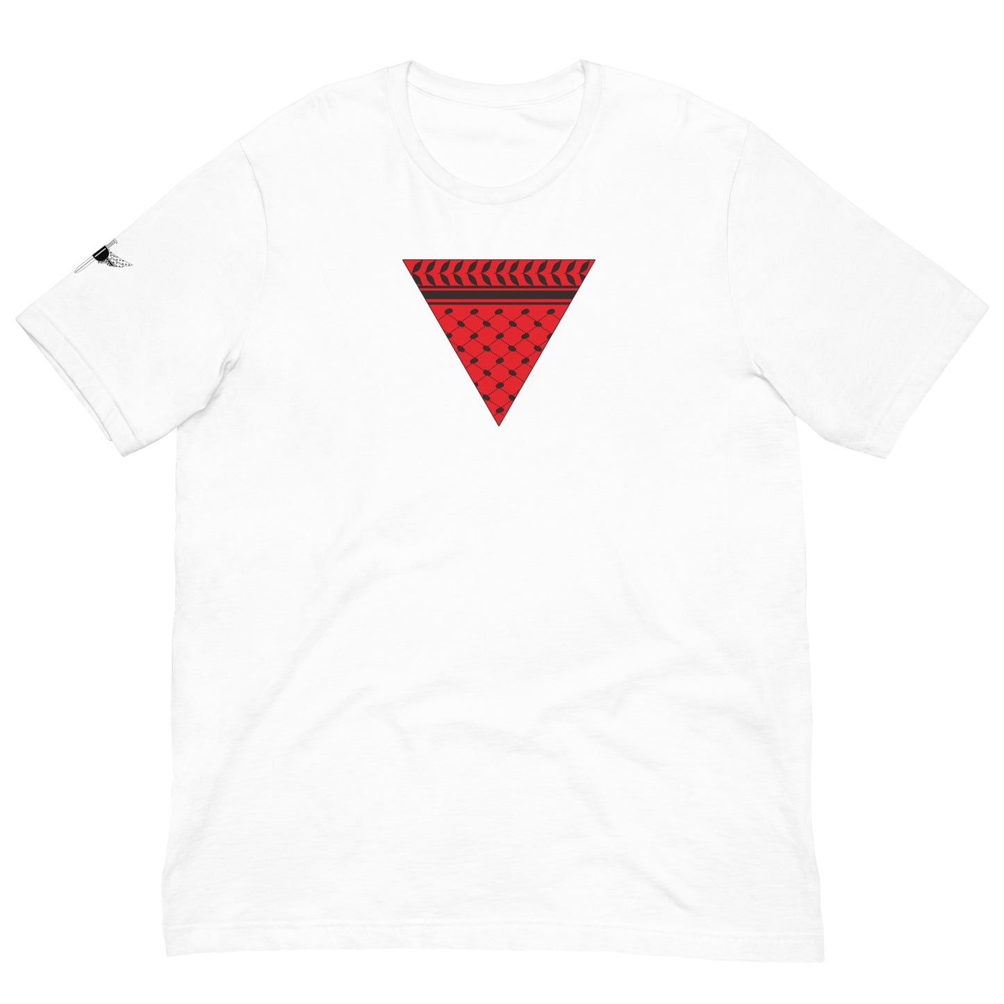 Keffiyeh Triangle Unisex t-shirt